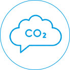 Low emissions of combustion pollutants