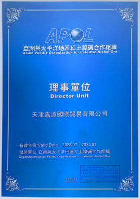 亚洲与太平洋地区红土镍矿合作组织理事单位